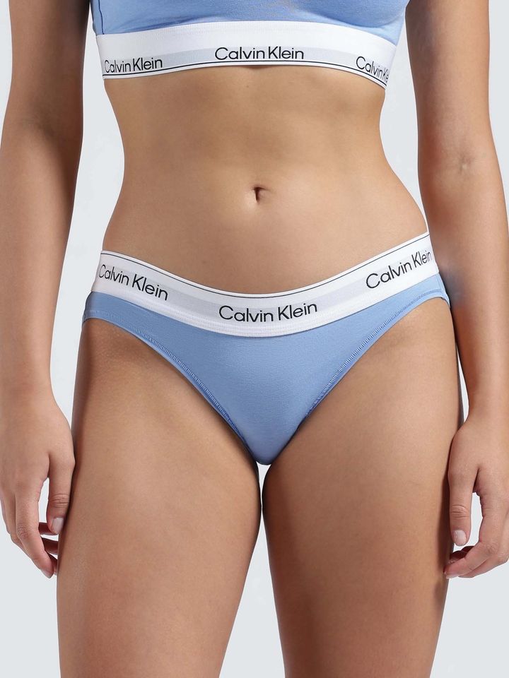 C.k Underwear (Pack of 3+2)Regular Fit Bikini Brief