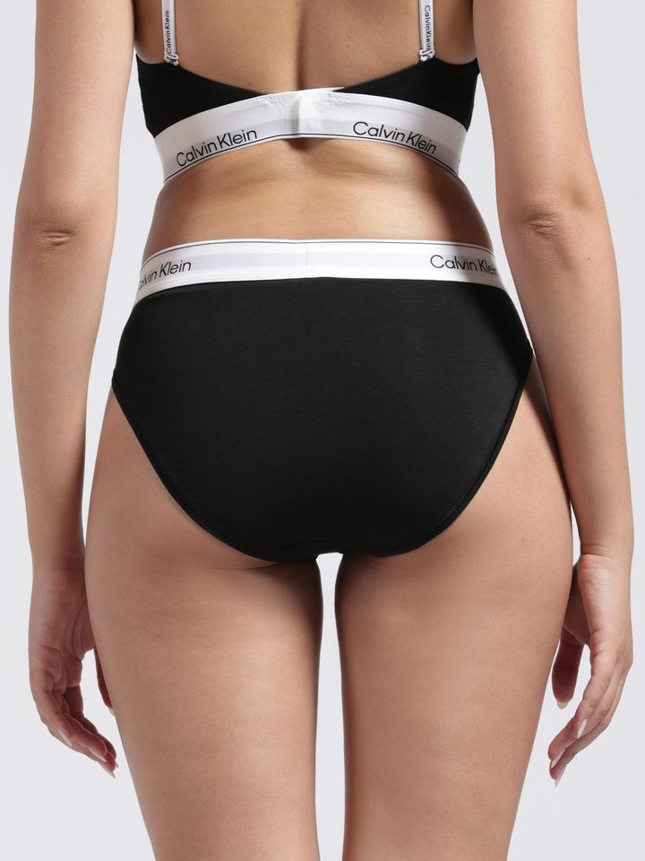C.k Underwear (Pack of 3+2)Regular Fit Bikini Brief