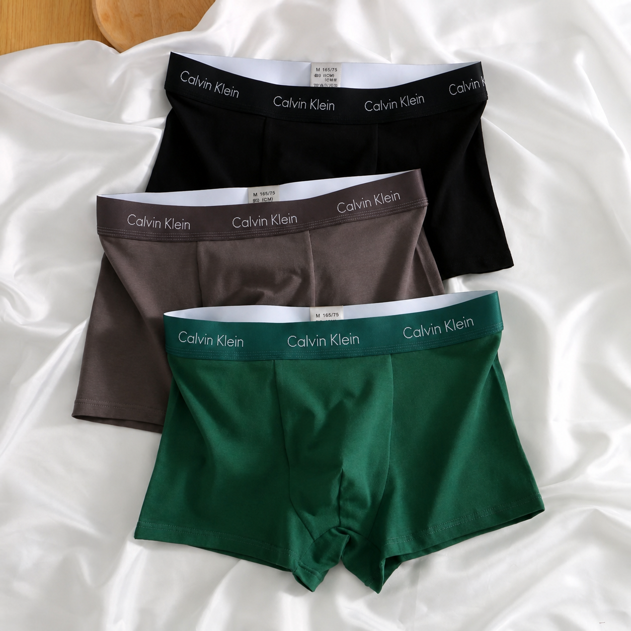 Premium Cotton Stretch Boxer Briefs for Men – Ultra Soft & Comfortable Fit[ Pack of 3]