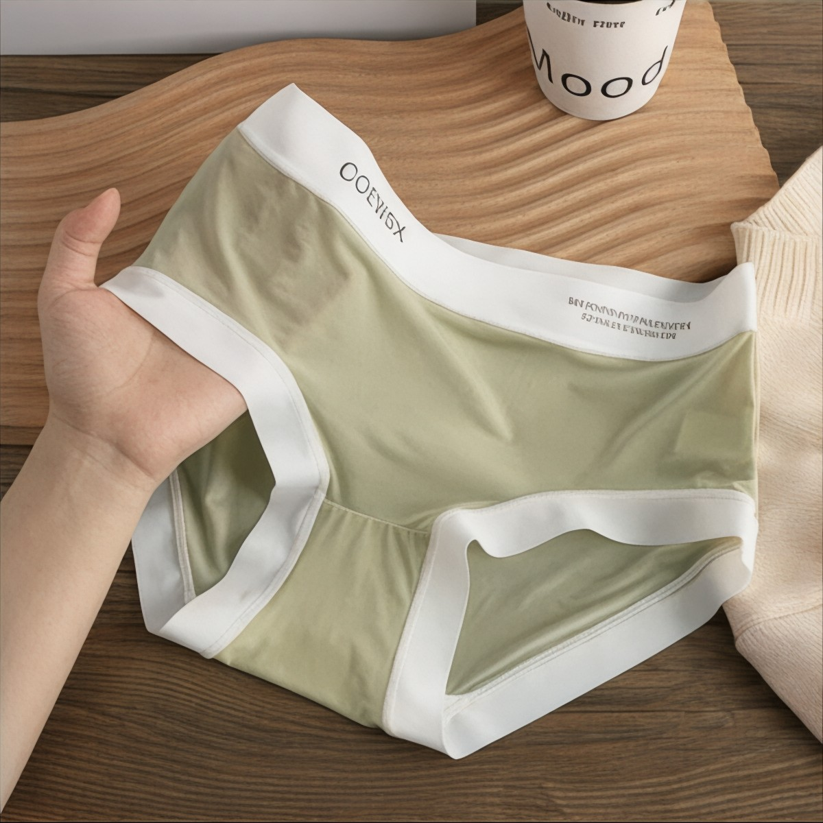 Ice Silk Ultra-Thin Breathable Seamless Womens Panties Multicolor (Pack of 3 +2)